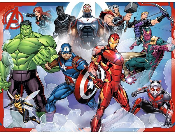 Puzzle Ravensburger 108084 Disney Marvel Avengers ...