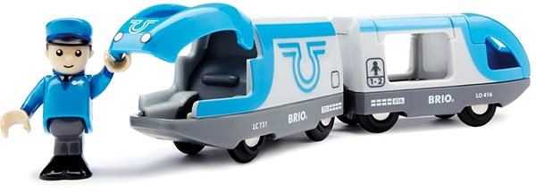 Vláčik Brio World 33506 Cestovný vlak na batérie ...
