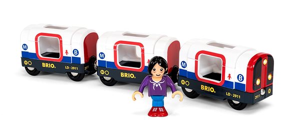 Bausatz Brio World 33867 U-Bahn mit Licht und Sound ...