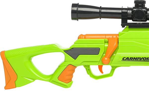 Spielzeugpistole BuzzBee Long Distance darts Carnivore ...