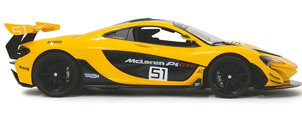 Távirányítós autó Jamara McLaren P1 GTR 1:14 sárga Oldalnézet