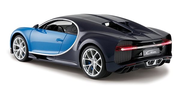 Távirányítós autó Jamara Bugatti Chiron 1:14 - kék Hátoldal