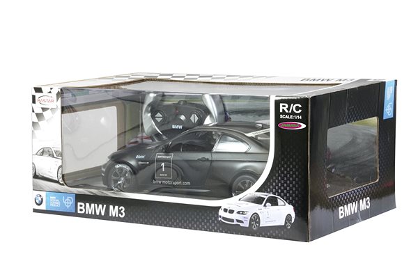 Jamara BMW M3 Sport 1:14 - Black - Remote Control Car | Alza.cz