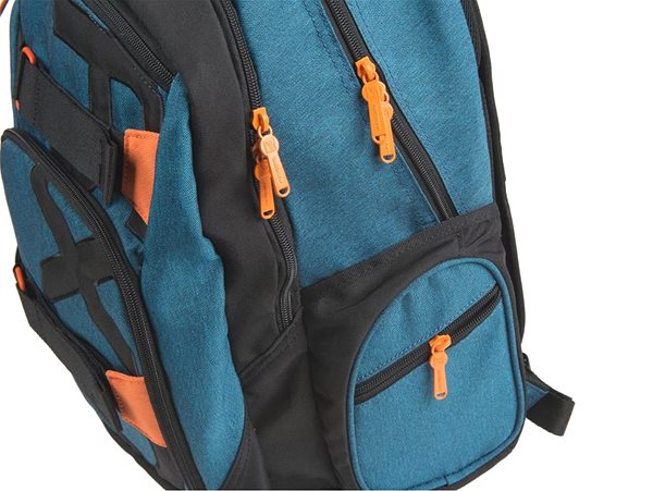 School Backpack OXY Style Blue Features/technology