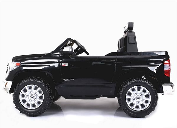 Elektrické auto pre deti Toyota Tundra XXL 24 V – čierna Bočný pohľad