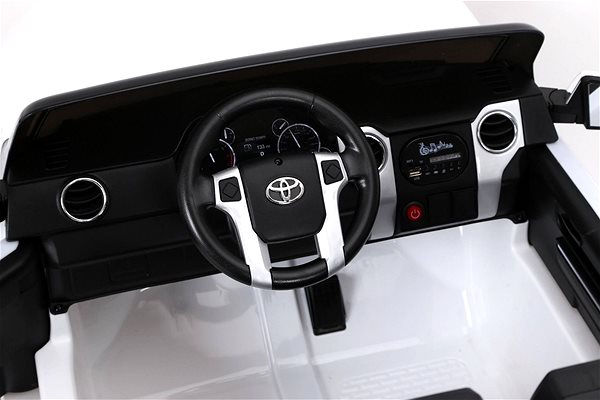 Elektrické auto pre deti Toyota Tundra XXL 24 V – biela Vlastnosti/technológia