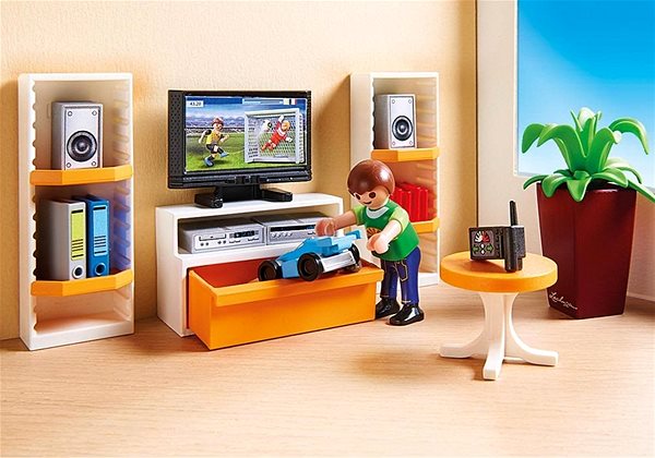 Bausatz Playmobil 9267 Wohnzimmer Lifestyle
