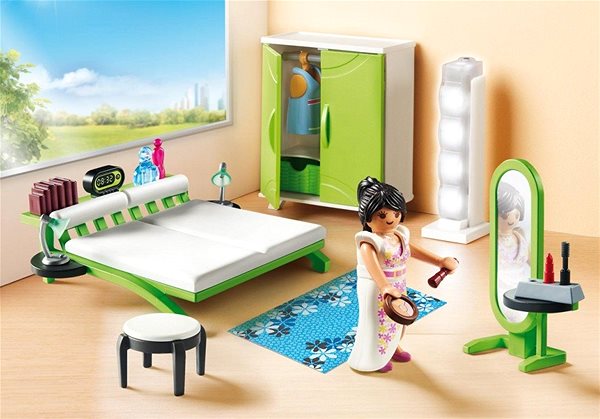 Bausatz Playmobil 9271 Schlafzimmer Lifestyle