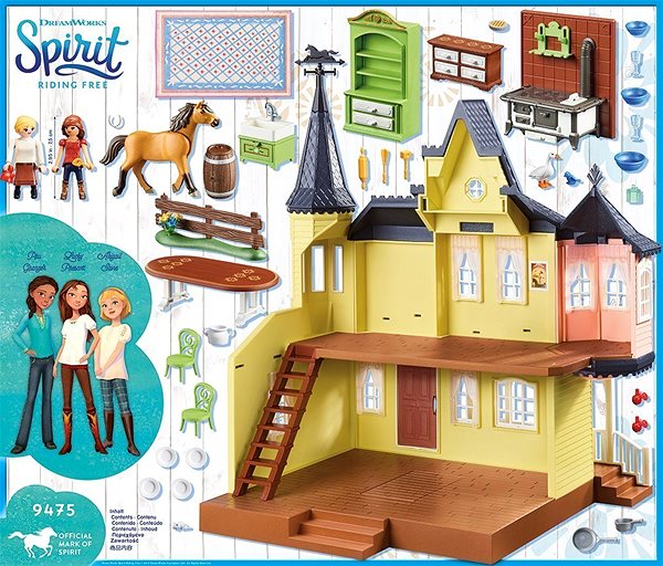 Building Set Playmobil 9475 Happy Home Package content