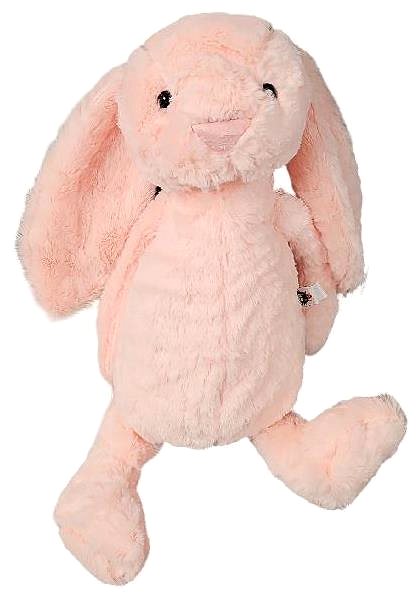 Plyšová hračka Leventi Plyšový zajačik králiček – ružový ...