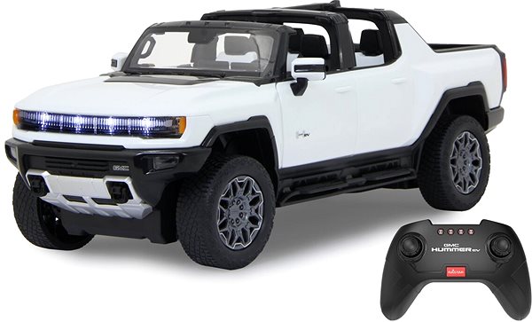 Jamara Hummer EV 1:16 white 2.4GHz Manual door RC car.