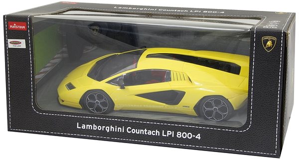 RC car Jamara Lamborghini Countach LPI 800-4 1:16 yellow 2.4GHz.