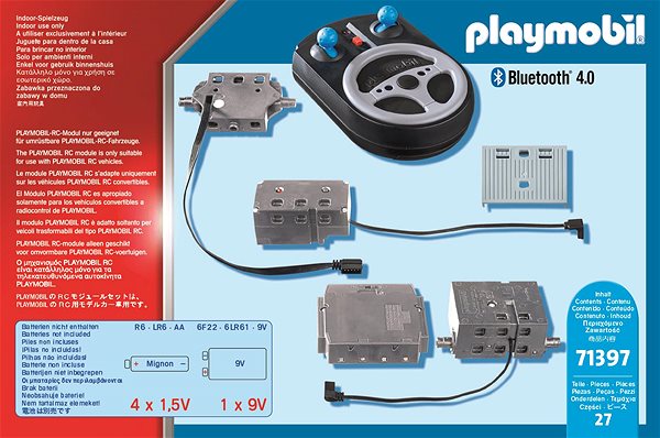 Építőjáték Playmobil 71397 RC-Modul-készlet Bluetooth ...