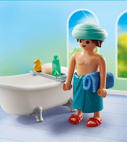 Építőjáték Playmobil Apa a fürdőkádban 71167 ...