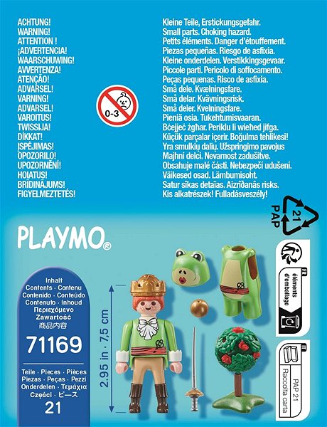 Bausatz Playmobil 71169 Der Froschkönig ...