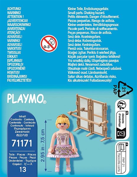 Építőjáték Playmobil Balerina 71171 ...
