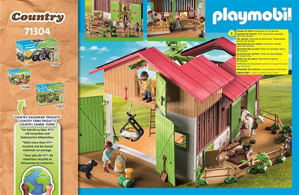 Építőjáték Playmobil 71304 Nagy farm ...