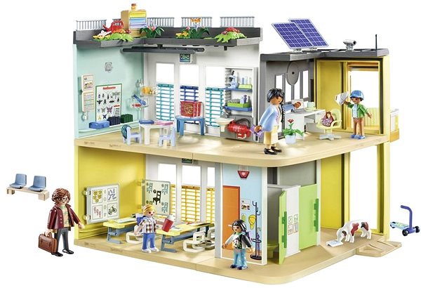 Playmobil 71327 School Building building kit.