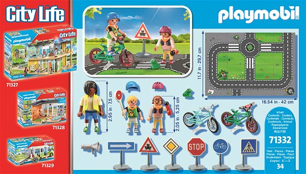 Építőjáték Playmobil Kerékpároktatás 71332 ...