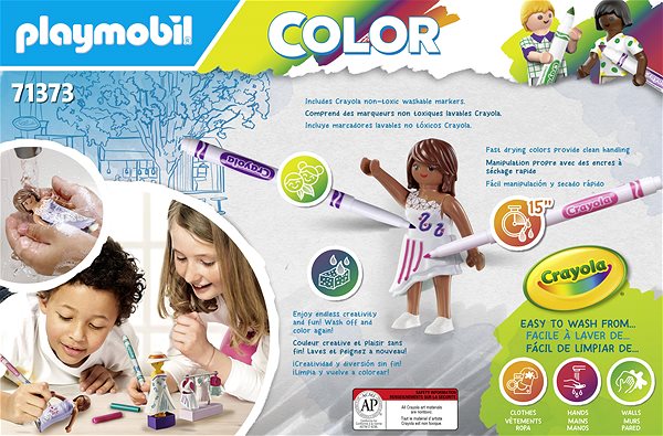 Építőjáték Playmobil PLAYMOBIL Color: Öltöző 71373 ...