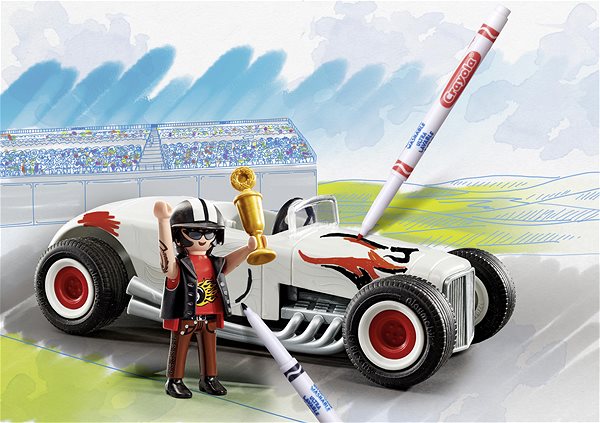 Playmobil 71376 Playmobil colour: Racing Car building set.