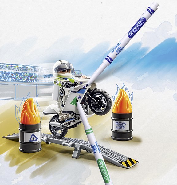 Playmobil 71377 Playmobil colour: Street Motorbike construction set.