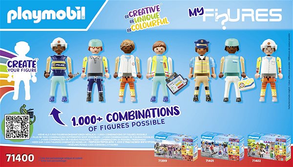 Bausatz Playmobil 71400 My Figures:: Rettung ...