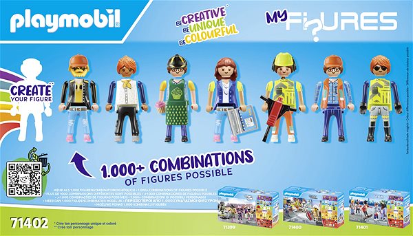 Bausatz Playmobil 71402 My Figures - City Life ...