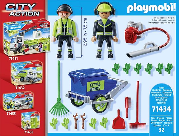 Építőjáték Playmobil Várostakarító csapat 71434 ...