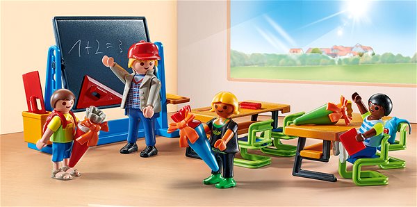 Építőjáték Playmobil Első nap az iskolában 71036 ...