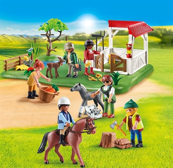 Bausatz Playmobil 70978 My Figures - Horse Ranch ...