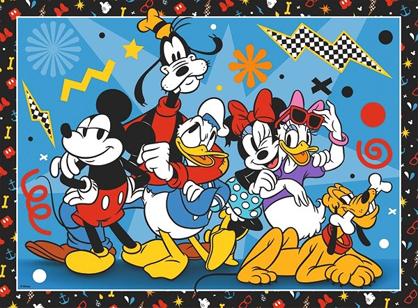 Puzzle Disney: Mickey egér és barátai, 300 darabos ...