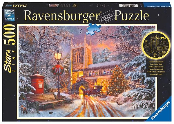 Puzzle Starline Világító puzzle Karácsonyi csendélet, 500 darabos ...