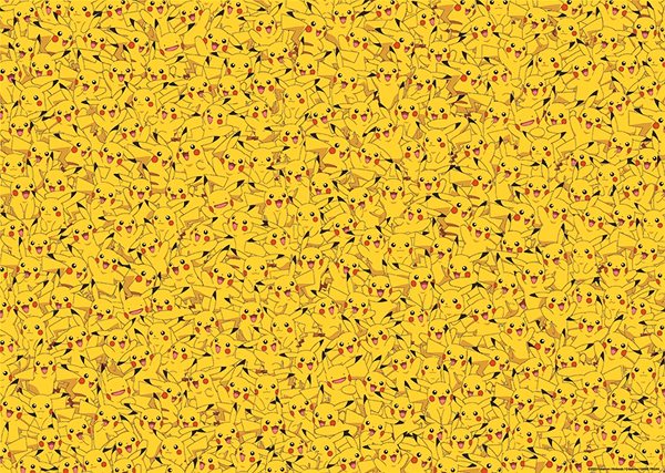 Puzzle Challenge Puzzle: Pokémon Pikachu, 1000 darabos ...