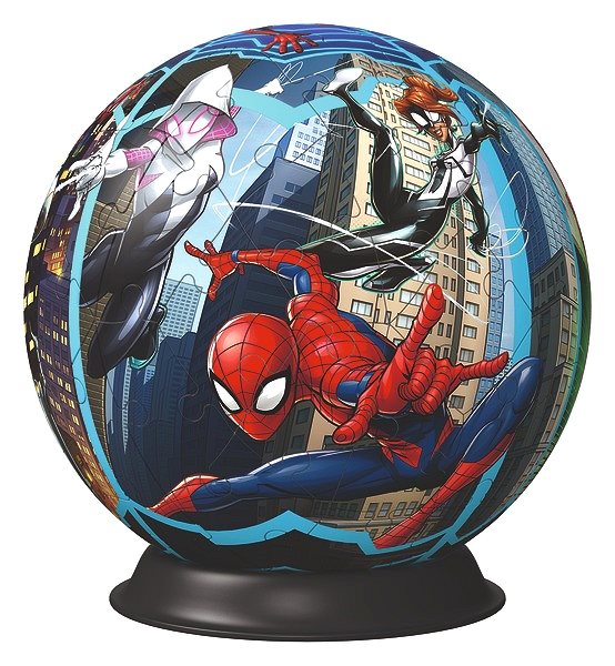 3D puzzle Puzzle-Ball Spiderman 72 dílků  ...