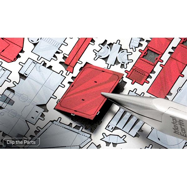3D puzzle Metal Earth Luxusná oceľová stavebnica Transformers Starscream ...