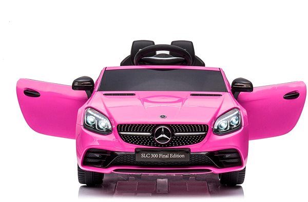 Elektromos autó gyerekeknek Mercedes-Benz SLC 12 V - rózsaszín Képernyő