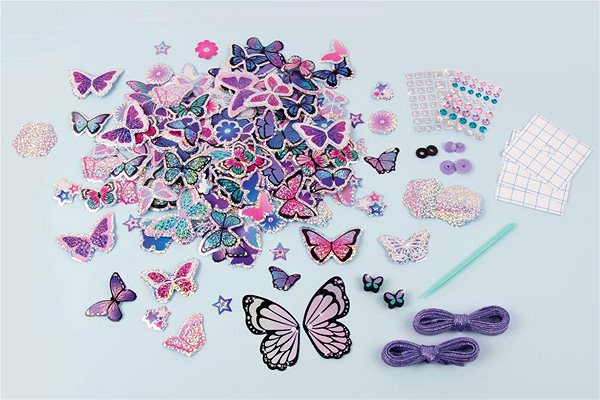 Detské nálepky Make it Real Dekoratívne samolepky Motýľ ...