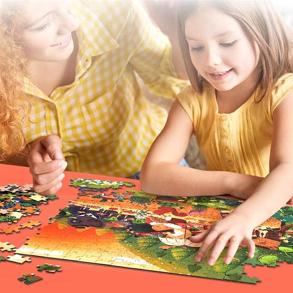 Puzzle Mideer veľké puzzle – festival západu slnka ...