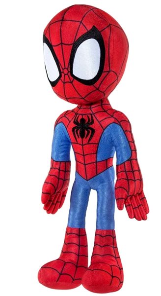Kuscheltier Beliebte Spiderman sprechende Plüschfigur, 40 cm Seitlicher Anblick
