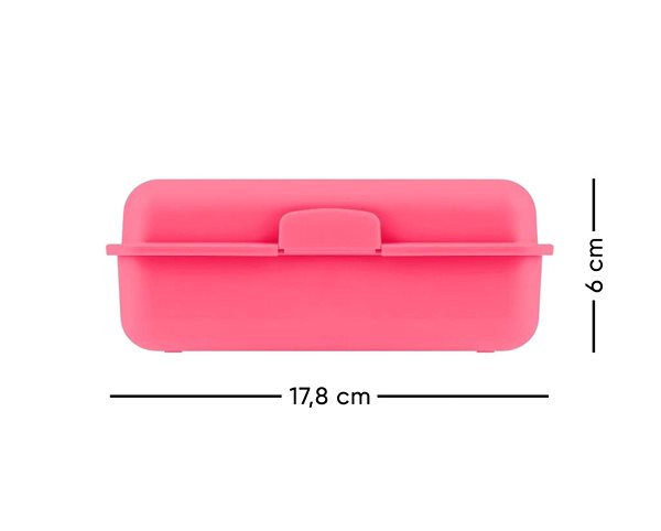 Svačinový box BAAGL Box na svačinu Unicorn Technický nákres