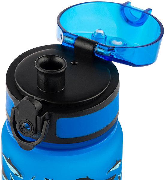 Trinkflasche BAAGL Tritan Trinkflasche Whales, 500 ml ...