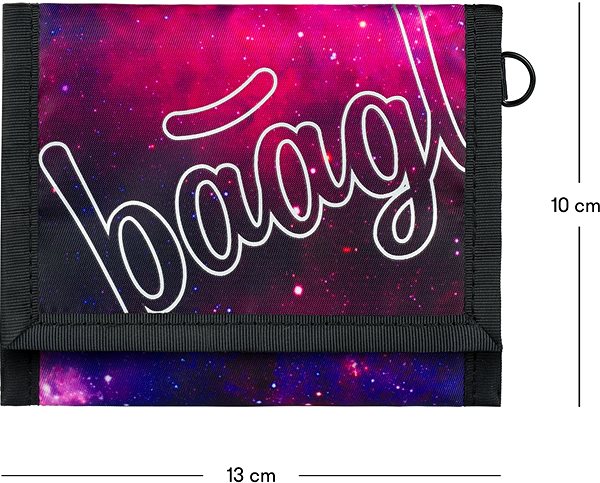 Peňaženka BAAGL Peňaženka Galaxy fialová ...