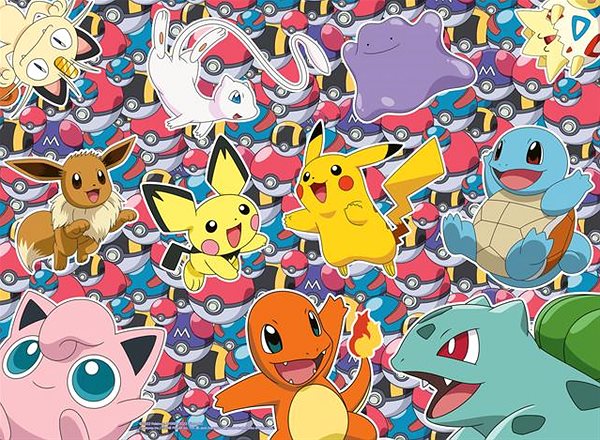Puzzle Ravensburger 133383 Pokémoni 100 dielikov ...