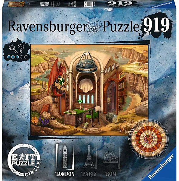 Puzzle Ravensburger 173051 EXIT Puzzle - The Circle: In London - 920 Teile ...