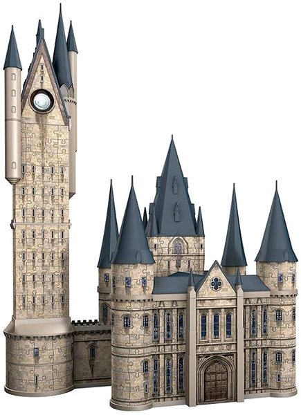 3D puzzle Ravensburger 3D Puzzle 112777 Harry Potter: Rokfortský hrad – Astronomická veža 540 dielikov Screen