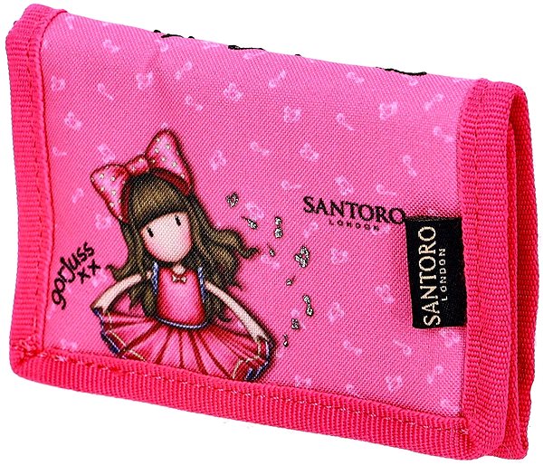 Wallet SANTORO Pink Gorjuss First Position .