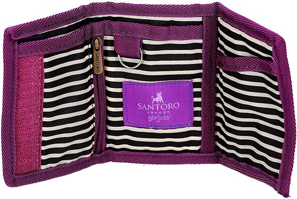 Wallet SANTORO Purple Gorjuss The Birthday .