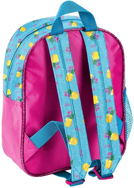 PASO Pink Good vibes Children's Backpack Back View