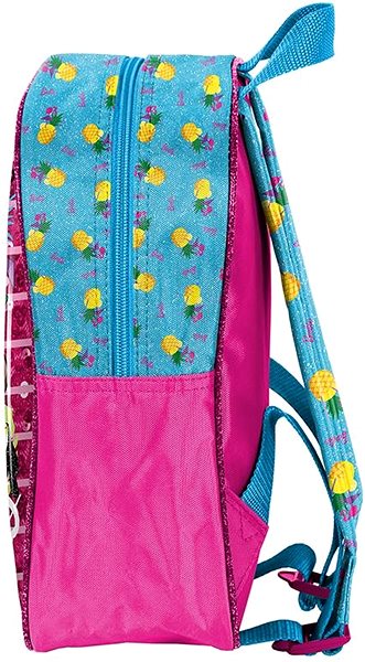 PASO Pink Good vibes Children's Backpack Side View
